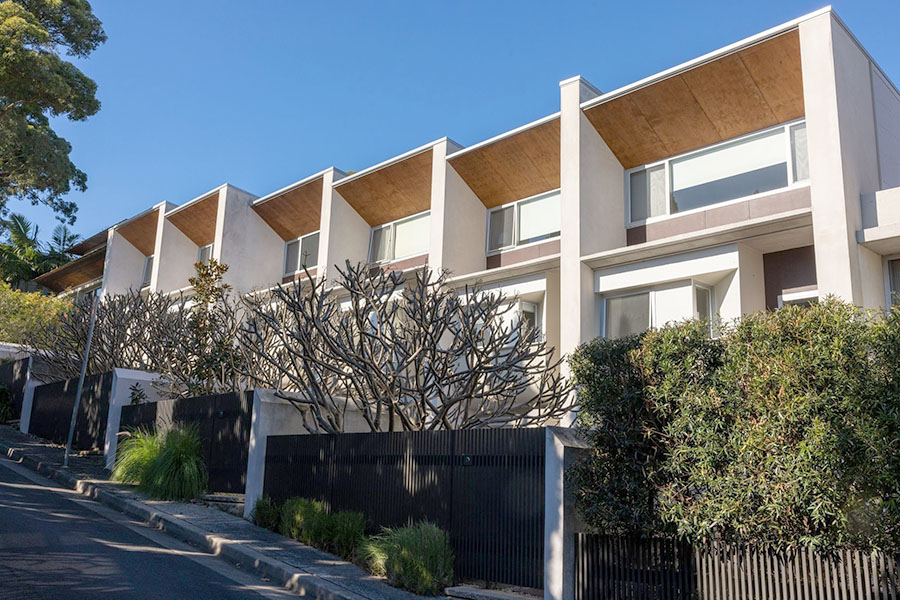 Low- and mid-rise housing, Wentworth Street, Randwick NSW. Credit: NSW Department of Planning, Housing and Infrastructure / James Grabowski