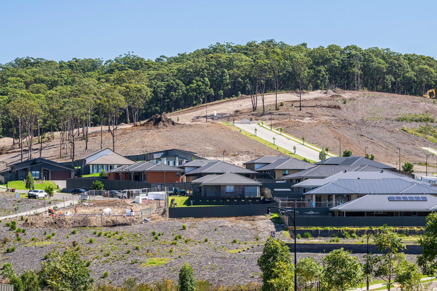 New housing at Cameron Park, Lake Macquarie NSW. Credit: NSW Department of Planning, Housing and Infrastructure / Jaime Plaza Van Roon